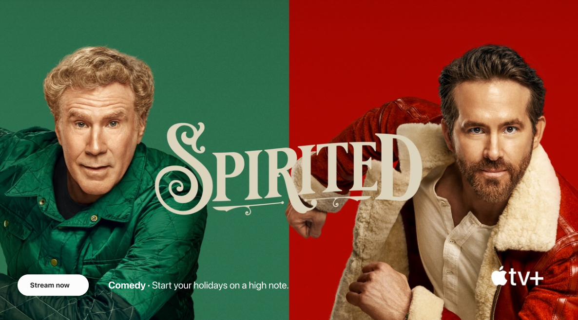 Movie Spirited Apple+